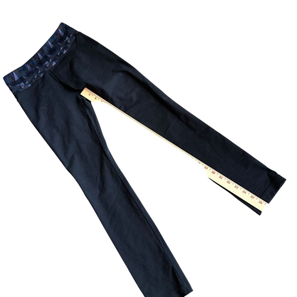 Two Pairs of Lululemon Leggings Size 2 Yoga Pants Athletic Leggings High Rise - Picture 10 of 12